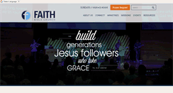 Desktop Screenshot of faithbibleonline.org